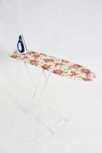 iron and ironing board